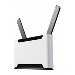 Mikrotik Chateau 5G R17 ax langaton reititin Gigabitti Ethernet Kaksitaajuus (2,4 GHz 5 GHz) Musta, Harmaa