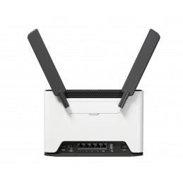 Mikrotik Chateau 5G R17 ax langaton reititin Gigabitti Ethernet Kaksitaajuus (2,4 GHz 5 GHz) Musta, Harmaa