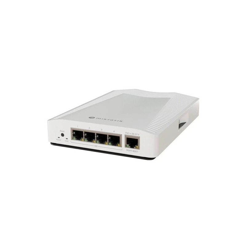 Mikrotik CRS304-4XG-IN verkkokytkin 10G Ethernet (100 1000 10000) Power over Ethernet -tuki Valkoinen