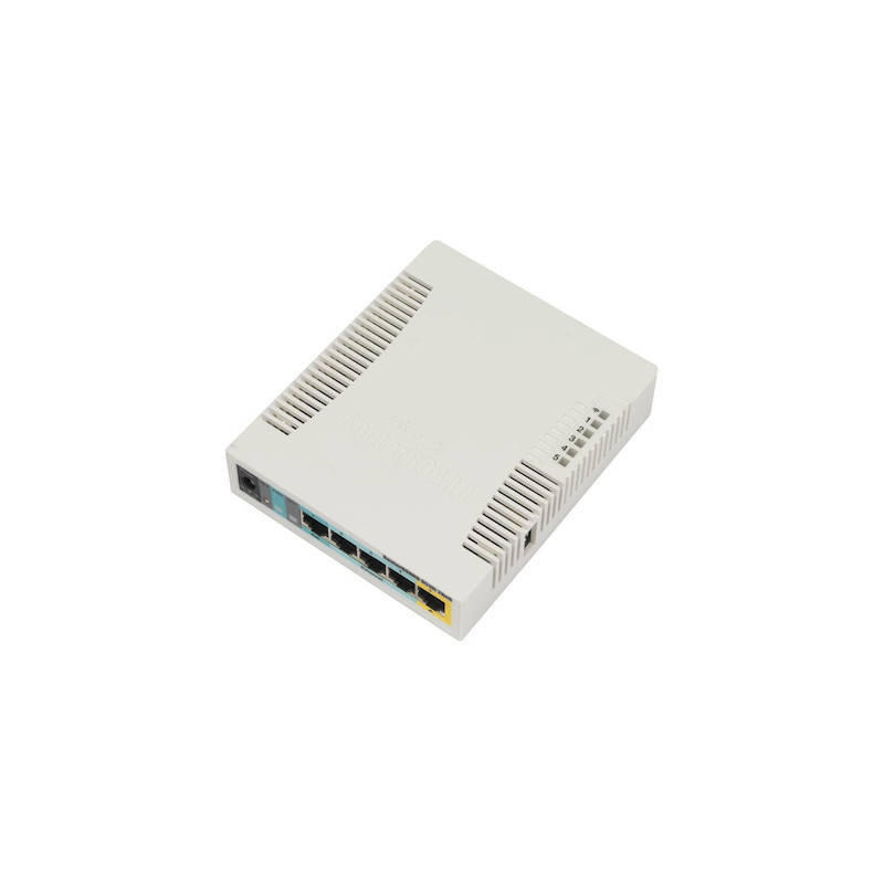 Mikrotik RB951Ui-2HnD Valkoinen Power over Ethernet -tuki