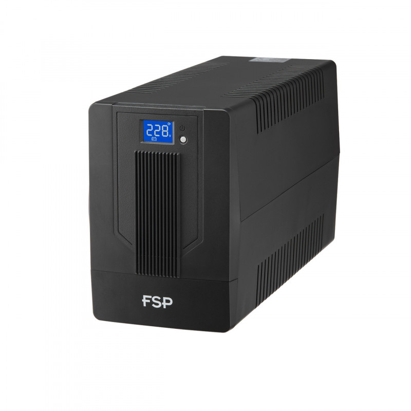 FSP iFP 2000 UPS-virtalähde Linjainteraktiivinen 2 kVA 1200 W 2 AC-pistorasia(a)