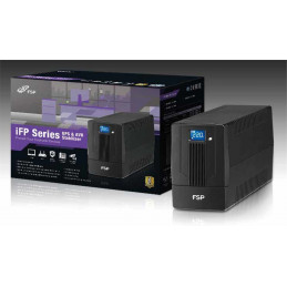 FSP iFP 2000 UPS-virtalähde Linjainteraktiivinen 2 kVA 1200 W 2 AC-pistorasia(a)