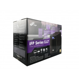FSP iFP 2000 UPS-virtalähde Linjainteraktiivinen 2 kVA 1200 W 2 AC-pistorasia(a)
