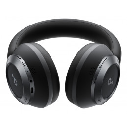 Soundcore Space One Pro Kuulokkeet Langaton Pääpanta Puhelut Musiikki Bluetooth Musta