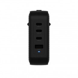 HYPER HJ1002BKWWGL mobiililaitteen laturi Kannettava tietokone, Älypuhelin, Tabletti Musta AC Pikalataus Sisätila