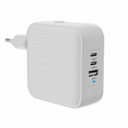 HYPER HJ1003WHWWGL mobiililaitteen laturi Kannettava tietokone, Älypuhelin, Tabletti Valkoinen AC Pikalataus Sisätila