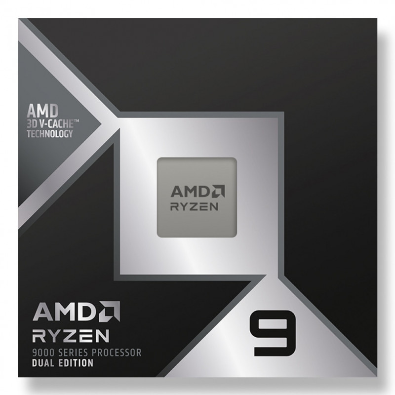 AMD Ryzen 9 9950X3D2 Dual Edition suoritin 4,3 GHz 192 MB L3 Laatikko