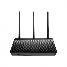 ASUS RT-AC1900U langaton reititin Gigabitti Ethernet Kaksitaajuus (2,4 GHz 5 GHz) Musta