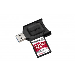 Kingston Technology Canvas React Plus flash-muisti 128 GB SD UHS-II Luokka 10
