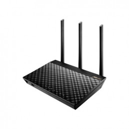 ASUS RT-AC1900U langaton reititin Gigabitti Ethernet Kaksitaajuus (2,4 GHz 5 GHz) Musta
