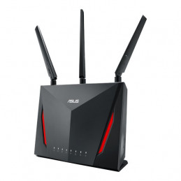 ASUS RT-AC2900 langaton reititin Gigabitti Ethernet Kaksitaajuus (2,4 GHz 5 GHz) Musta