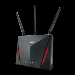 ASUS RT-AC2900 langaton reititin Gigabitti Ethernet Kaksitaajuus (2,4 GHz 5 GHz) Musta