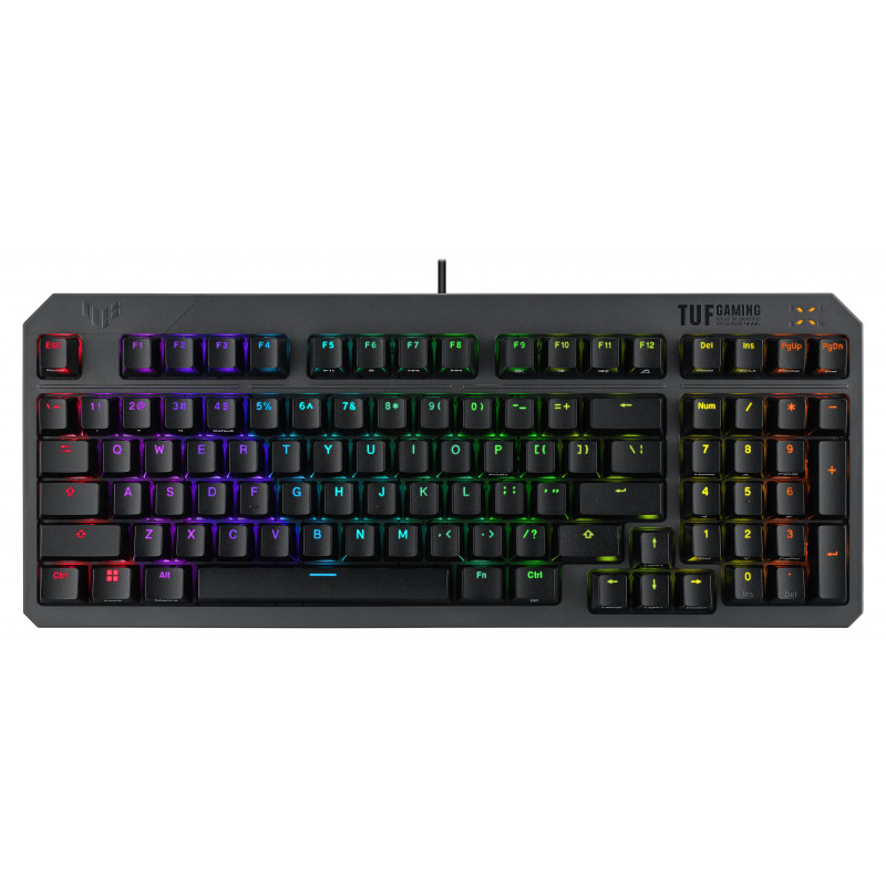 ASUS TUF Gaming K3 Gen II näppäimistö Pelaaminen USB QWERTY Musta