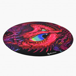 Arozzi Zona Round Floor Pad Monivärinen Mikrokuitu, Kumi