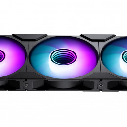 Phanteks M25G2-120 Suoritin Tuuletin 12 cm Musta 3 kpl