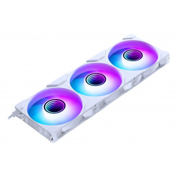 Phanteks M25G2-120 Tietokonekotelo Tuuletin 12 cm Valkoinen 3 kpl