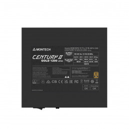 Montech CENTURY II 1200W virtalähdeyksikkö 20+4 pin ATX ATX Hopea, Musta