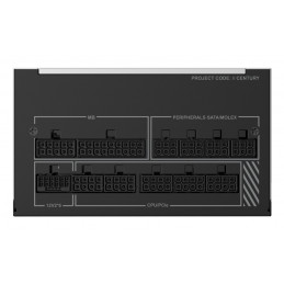 Montech CENTURY II 1200W virtalähdeyksikkö 20+4 pin ATX ATX Hopea, Musta