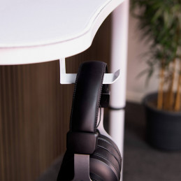 Arozzi AZ-HEADSET-HANGER-WT kuulokkeiden lisävaruste Kuulokepidike