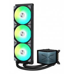 TRYX PANORAMA ARGB 360 Suoritin Nestejäähdytyspakkaus 12 cm Musta 1 kpl