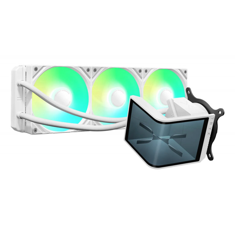 TRYX Panorama SE ARGB 360 Suoritin All-in-one-nesteenjäähdytin 12 cm Valkoinen 1 kpl
