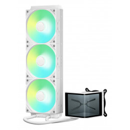 TRYX Panorama SE ARGB 360 Suoritin All-in-one-nesteenjäähdytin 12 cm Valkoinen 1 kpl