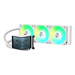 TRYX PANORAMA ARGB 360 Suoritin Nestejäähdytyspakkaus 12 cm Valkoinen 1 kpl