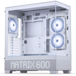 Phanteks XT View Matrix Midi Tower Valkoinen