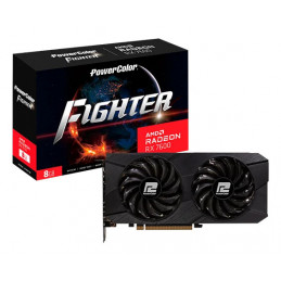 PowerColor Fighter RX 7600 AMD Radeon RX 7600 8 GB GDDR6