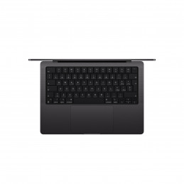 Apple MacBook Pro Apple M M4 Pro Kannettava tietokone 36,1 cm (14.2") 24 GB 512 GB SSD Wi-Fi 6E (802.11ax) macOS Sequoia Musta