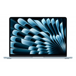 Apple MacBook Air Apple M M4 Kannettava tietokone 34,5 cm (13.6") 16 GB 256 GB SSD Wi-Fi 6E (802.11ax) macOS Sequoia Sininen