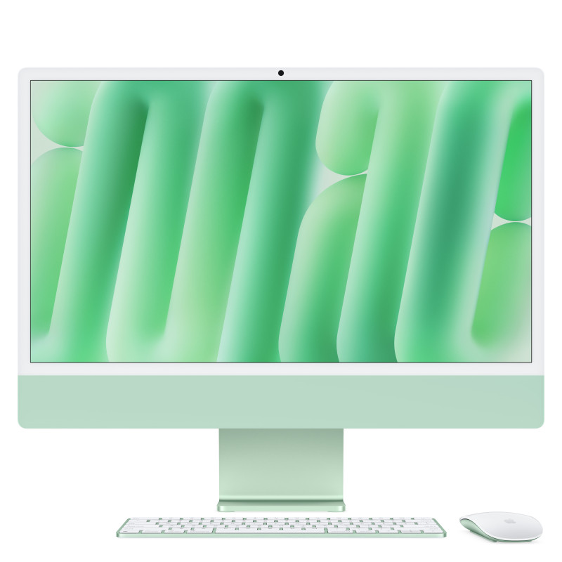 Apple iMac Apple M M4 59,7 cm (23.5") 4480 x 2520 pikseliä All-in-one PC 16 GB 256 GB SSD macOS Sequoia Wi-Fi 6E (802.11ax)