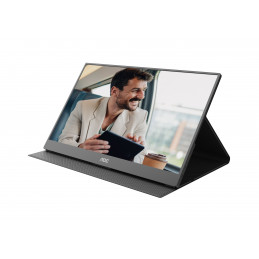AOC 16T20E2 Kannettava televisio ja näyttö Kannettava näyttö Musta 39,6 cm (15.6") LED 1920 x 1080 pikseliä