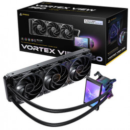 Antec VORTEX VIEW 360 Suoritin All-in-one-nesteenjäähdytin 12 cm Musta 1 kpl