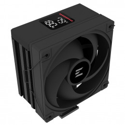 Zalman CNPS9X ECO DS Tietokoneen jäähdytysjärjestelmä Suoritin Ilmanjäähdytin 12 cm Musta 1 kpl