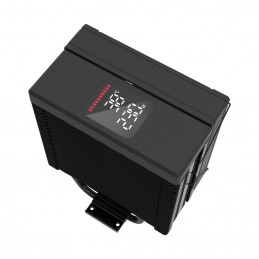Zalman CNPS9X ECO DS Tietokoneen jäähdytysjärjestelmä Suoritin Ilmanjäähdytin 12 cm Musta 1 kpl