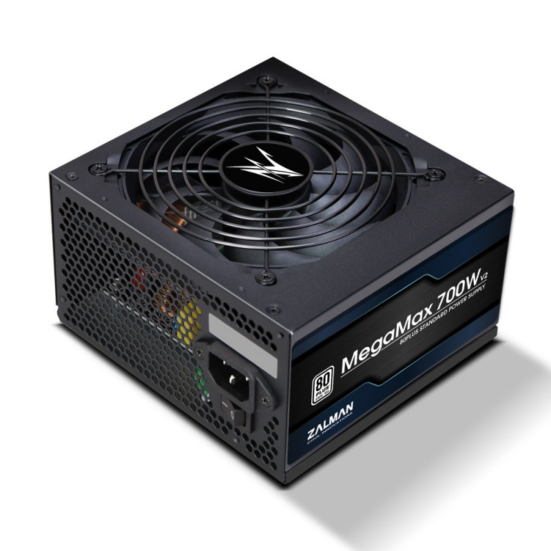 Zalman ZM700-TXII V2 MegaMax 80PLUS 230V EU STANDARD Certified high efficiency PCI-E virtalähdeyksikkö 700 W 20+4 pin ATX ATX