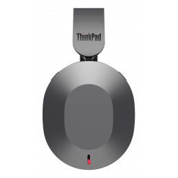 Lenovo 4XD1T60925 kuulokkeet ja kuulokemikrofoni Langaton Pääpanta Toimisto puhelukeskus USB Type-C Bluetooth Harmaa