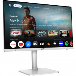 MSI Modern MD272UPSW tietokoneen litteä näyttö 68,6 cm (27") 3840 x 2160 pikseliä 4K Ultra HD Valkoinen