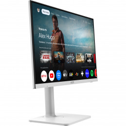 MSI Modern MD272UPSW tietokoneen litteä näyttö 68,6 cm (27") 3840 x 2160 pikseliä 4K Ultra HD Valkoinen