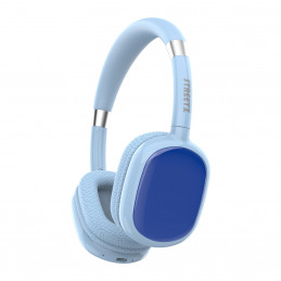Streetz BT10-BLU kuulokkeet ja kuulokemikrofoni Langallinen & langaton Pääpanta Musiikki Päivittäin USB Type-C Bluetooth Sininen