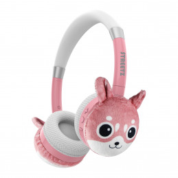 Streetz BT20-PNK kuulokkeet ja kuulokemikrofoni Langallinen & langaton Pääpanta Musiikki Päivittäin USB Type-C Bluetooth