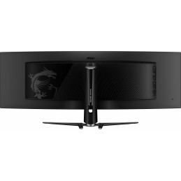 MSI MPG 491CQP QD-OLED tietokoneen litteä näyttö 124,5 cm (49") 5120 x 1440 pikseliä Dual WQHD Musta