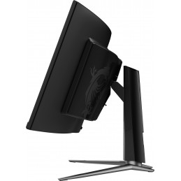 MSI MPG 491CQP QD-OLED tietokoneen litteä näyttö 124,5 cm (49") 5120 x 1440 pikseliä Dual WQHD Musta