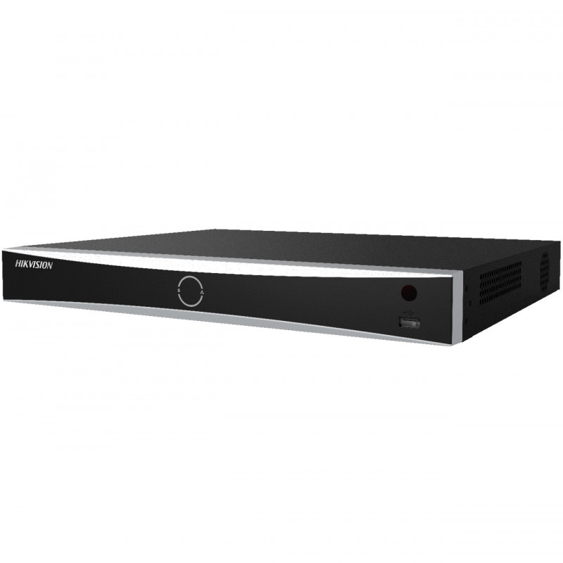 Hikvision DS-7608NXI-K2 8P(D) verkkovideotallennin 1U Musta