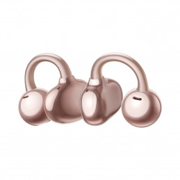 Huawei FreeClip Kuulokkeet True Wireless Stereo (TWS) Ear-hook Puhelut Musiikki USB Type-C Bluetooth Ruusukulta
