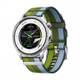 OPPO Watch S 3,71 cm (1.46") AMOLED 45 mm Digitaalinen 464 x 464 pikseliä Kosketusnäyttö Hopea Wi-Fi GPS (satelliitti)