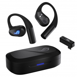 ASUS ROG Cetra Open Wireless Kuulokkeet True Wireless Stereo (TWS) Ear-hook Pelaaminen Bluetooth Musta
