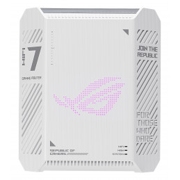 ASUS GS-BE7200 langaton reititin 2.5 Gigabit Ethernet Kaksitaajuus (2,4 GHz 5 GHz) Valkoinen, Musta