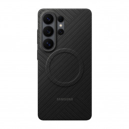 Samsung M3 Carbon Magnet Black matkapuhelimen suojakotelo 17,5 cm (6.9") Kotelokuori Musta